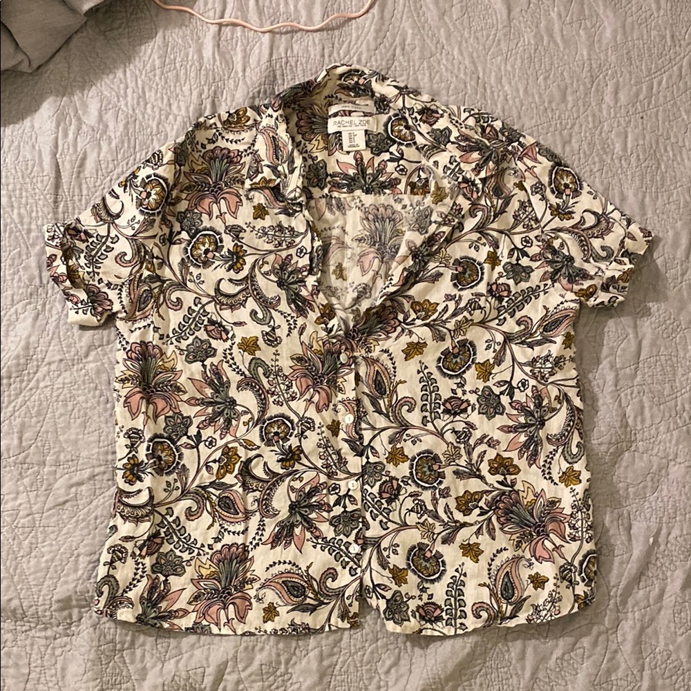 Floral Short Sleeve Shirt